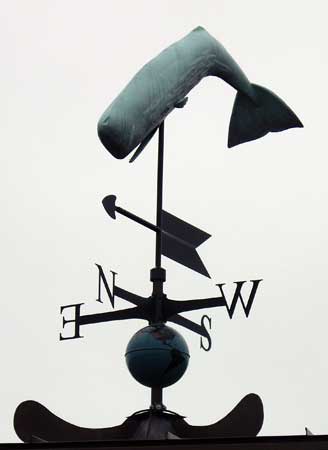 Nantucket whaling museum weather vane