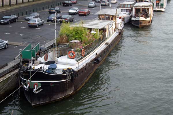 Houseboat on the Seine