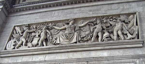 Arc de Triomphe - detail