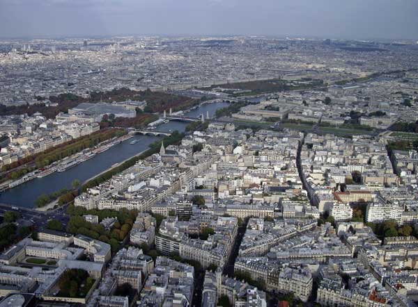 View from the Eiffel Tower