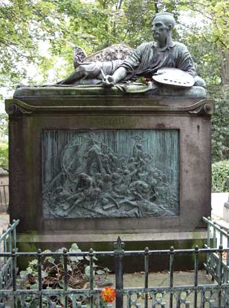 Grave of Théodore Géricault