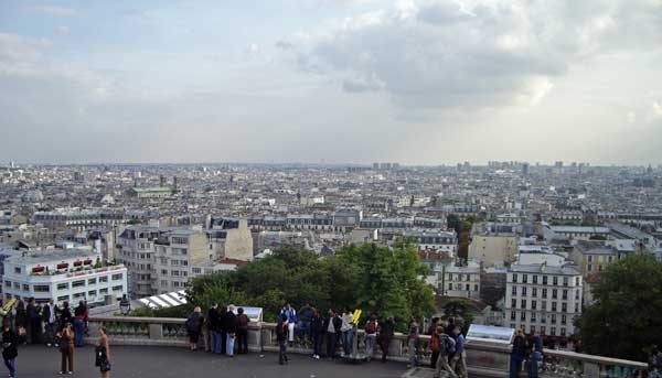 Paris from Sacré-Cœur