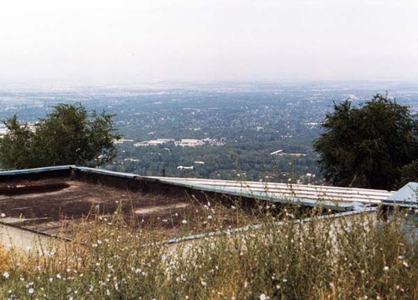 View of Alma-Ata from Kok-Tyube