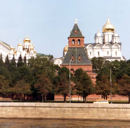 The Kremlin and some of its many churches