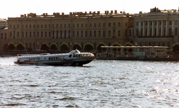 Hydrofoil on Neva River 