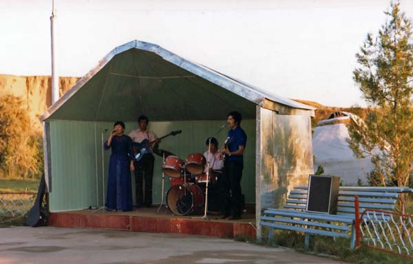 Dancing at Tamerlanovka