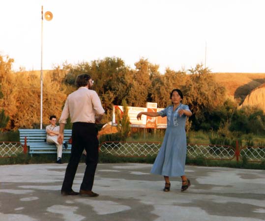 Dancing at Tamerlanovka