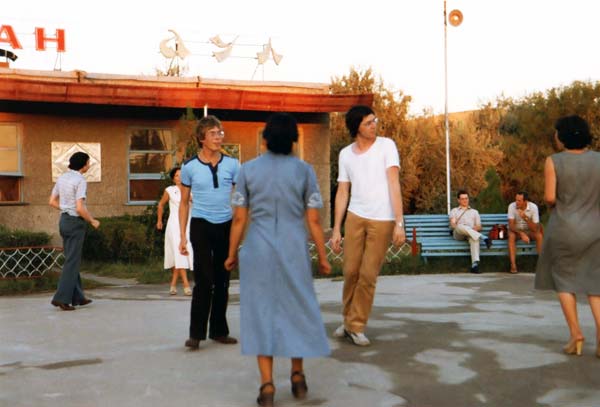 Dancing at Tamerlanovka