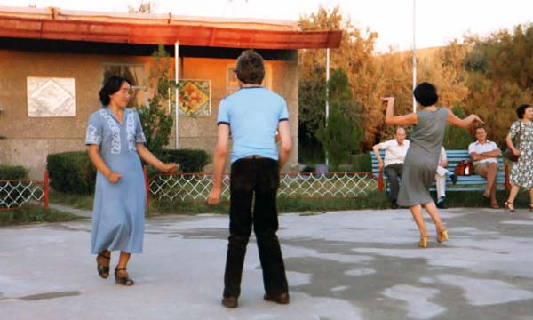 Me dancing at Tamerlanovka