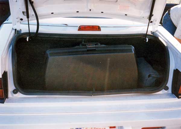 LeBaron luggage space