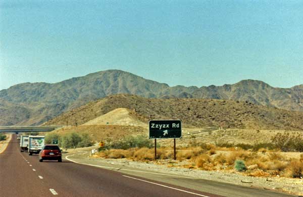 Zzyzx Road