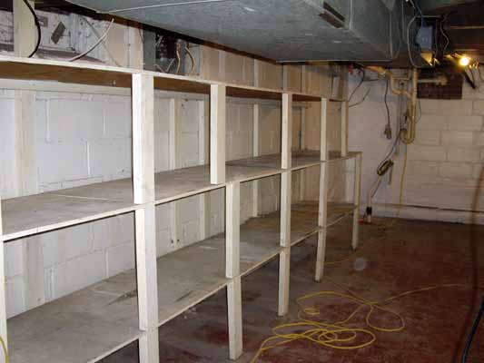 Cleared Shelves