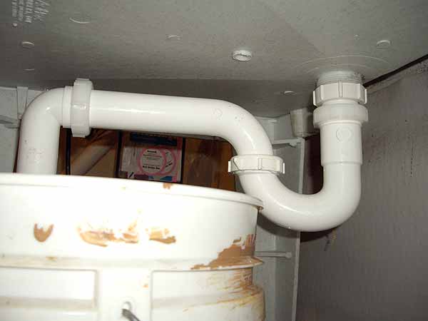 cellar sink p trap