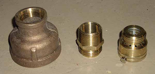 cellar sink pump adapters