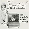 An advert for the Technicolor Movie-Vision console from the March 1965 issue of Business Screen magazine.