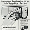 An advert for the Technicolor Instant Movie projector 800 from the May 1965 issue of Business Screen magazine.
