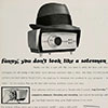 An advert for the Technicolor Instant Movie projector 510 and the Technicolor Movie-Vision console from the July 1966 issue of Business Screen magazine.