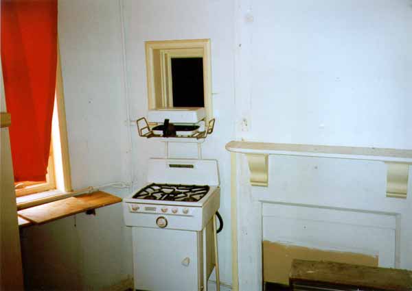 The back kitchen