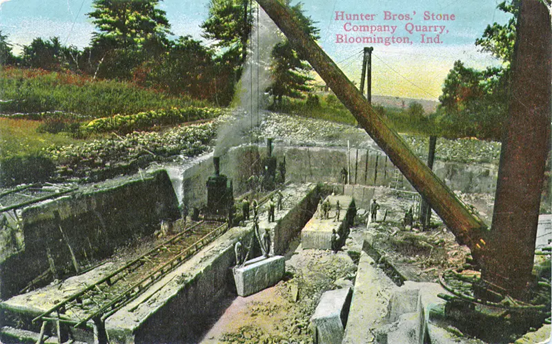 Hunter Brothers' Stone Company Quarry