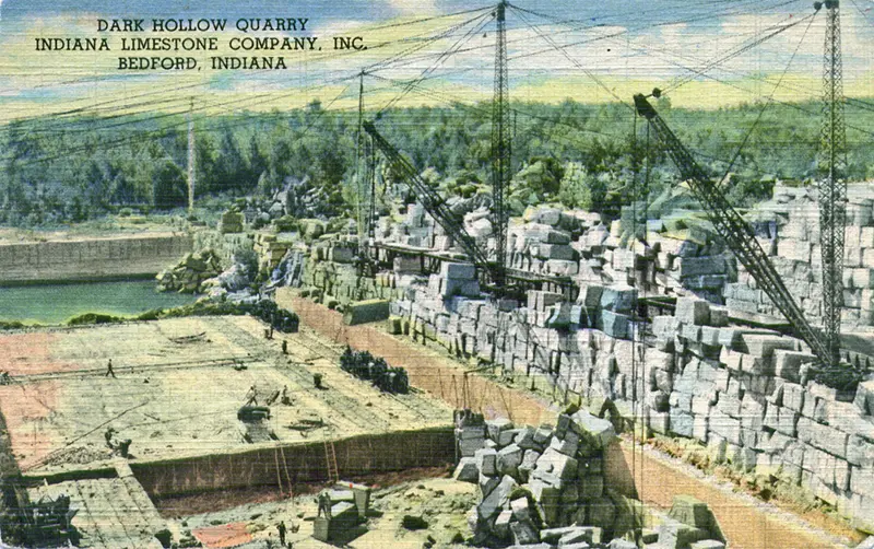Indiana Limestone Company - Dark Hollow Quarry