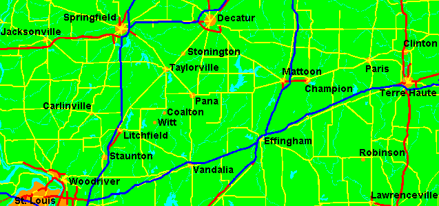 Places mentioned in the text