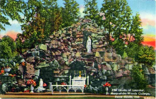 Grotto of Lourdes, St. Mary of the Woods College