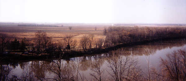 Wabash River from Merom bluff