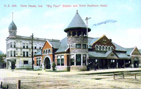 Big Four Station and Great Northern Hotel, Terre Haute