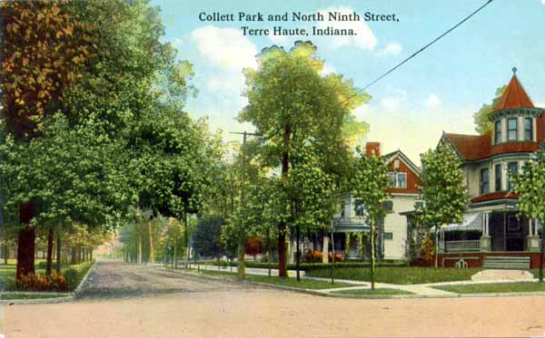 Collett Park and North Ninth Street, Terre Haute