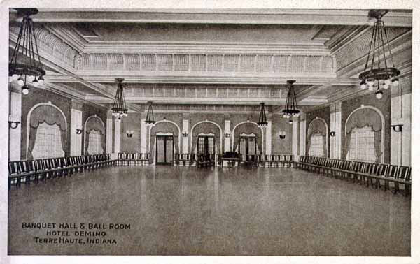 Deming Hotel, Banquet Hall & Ball Room, Terre Haute