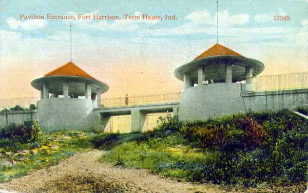 Pavilion Entrance, Fort Harrison, Terre Haute