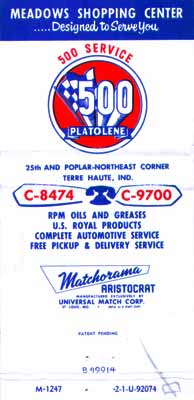 500 Platolene Service Station, Terre Haute