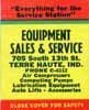 Equipment Sales & Service