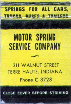 Motor Spring Service Company, Terre Haute