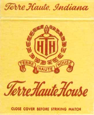 Terre Haute House matchbook