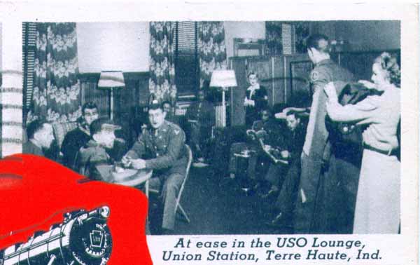 USO Lounge, Union Station, Terre Haute