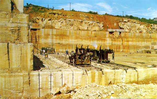 Indiana Limestone Quarry, Bedford