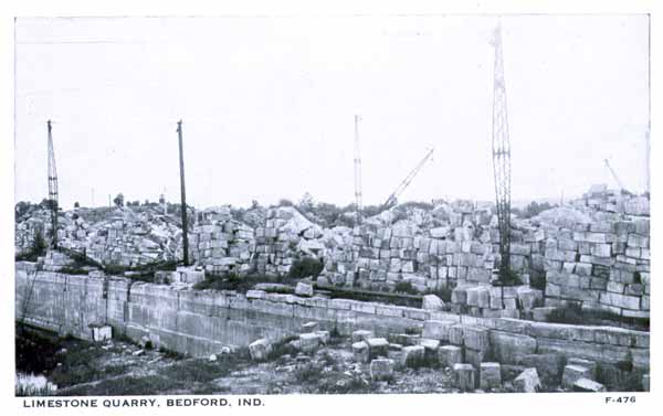 Limestone Quarry, Bedford, Indiana