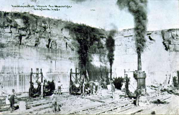 Quarry Scene, Bedford, Indiana