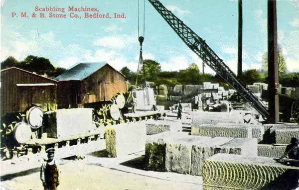 Scabbling Machines, P. M. & B. Stone Company, Bedford
