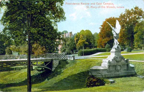 Providence Bridge, St. Mary of the Woods College, Terre Haute