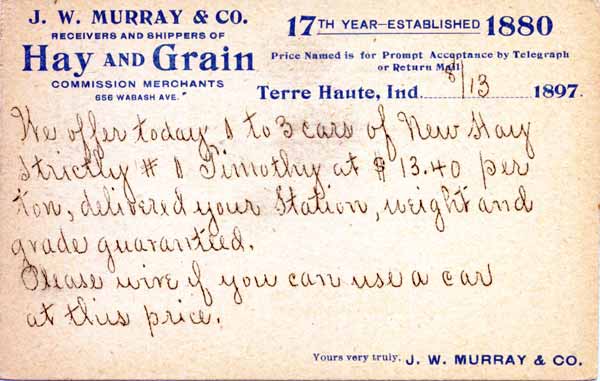 J. W. Murray Hay & Grain