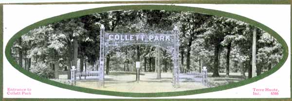 Collett Park Entrance, Terre Haute
