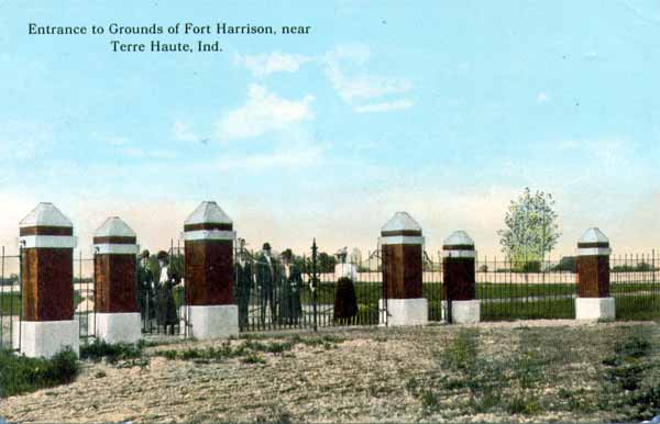 Entrance to Grounds of Fort Harrison, Terre Haute