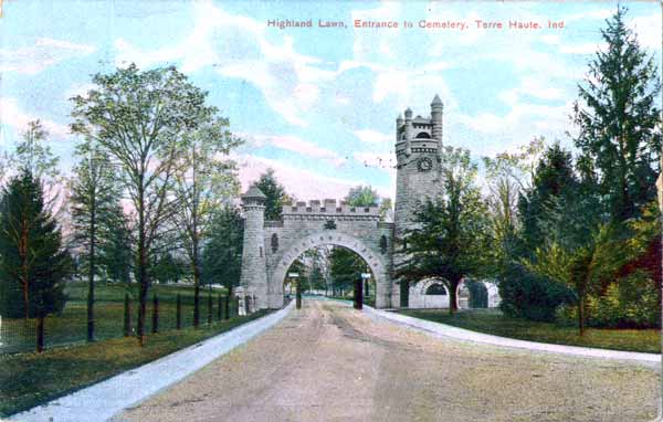 Highland Lawn Cemetery Entrance