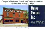 Weust Motors Inc. matchbook