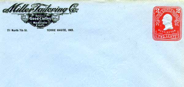 Miller Tailoring Company envelope