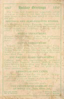 Swope & Nehf 1910 trade card