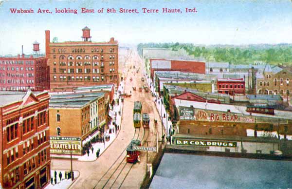 Wabash Avenue, East from Eighth Street, Terre Haute