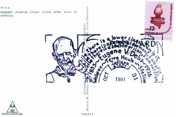 Eugene Debs commemorative stamp